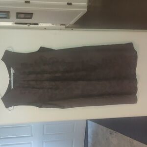H&M Sleeveless Midi Dress in Gray Size 14 (Up For Offers)